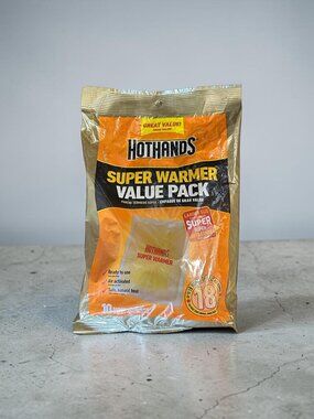 HotHands Super Warmer Value Pack 10 Air Activated Hand Warmers NWT
